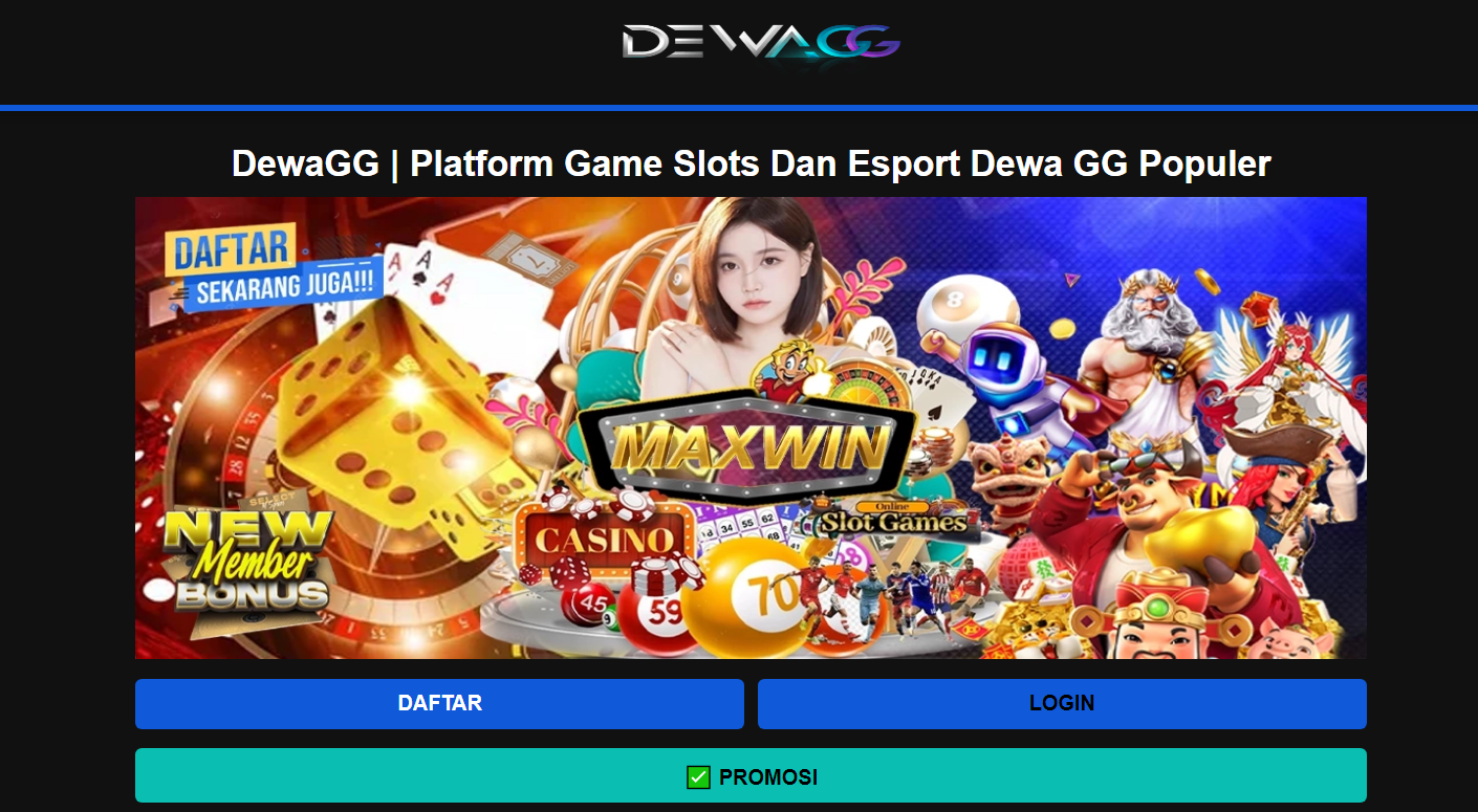 DewaGG Online Link Alternatif DewaGG